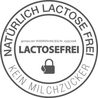 Siegel: Natürlich laktosefrei – kein Milchzucker