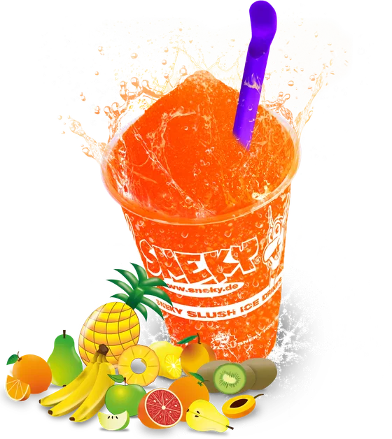 SNEKY Slush-Becher Sorte ACE Multifrucht