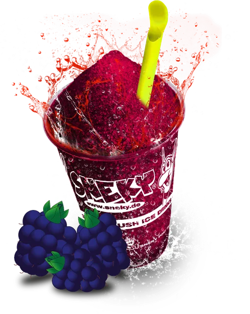 SNEKY Slush-Becher Sorte BamBam (Brombeer)