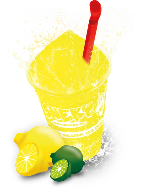 SNEKY Slush-Becher Sorte Limette