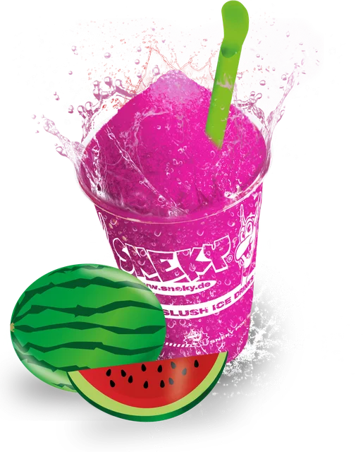 SNEKY Slush-Becher Sorte Melone