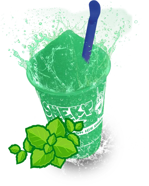 SNEKY Slush-Becher Sorte Minze