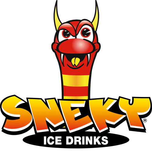 SNEKY ICE DRINKS Logo